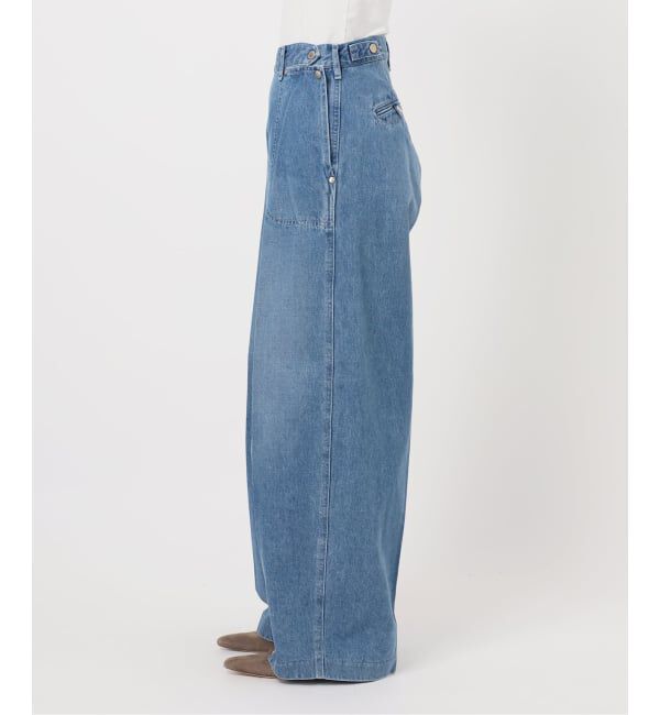 NOBLE「《NOBLE別注》SERGE/サージ W SIDE ZIP PANTS」|デニム|
