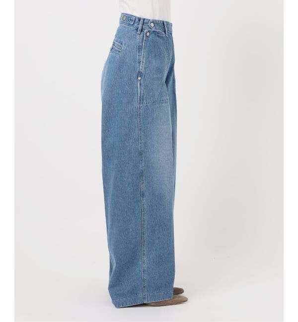 NOBLE「《NOBLE別注》SERGE/サージ W SIDE ZIP PANTS」|デニム|