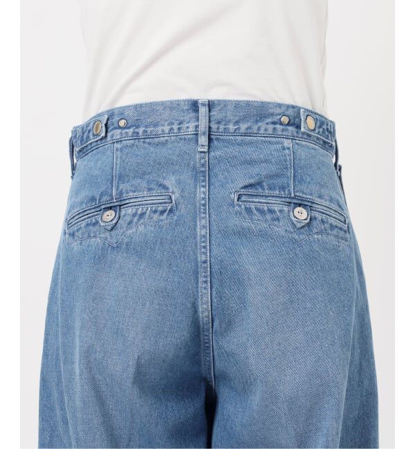 NOBLE「《NOBLE別注》SERGE/サージ W SIDE ZIP PANTS」|デニム|