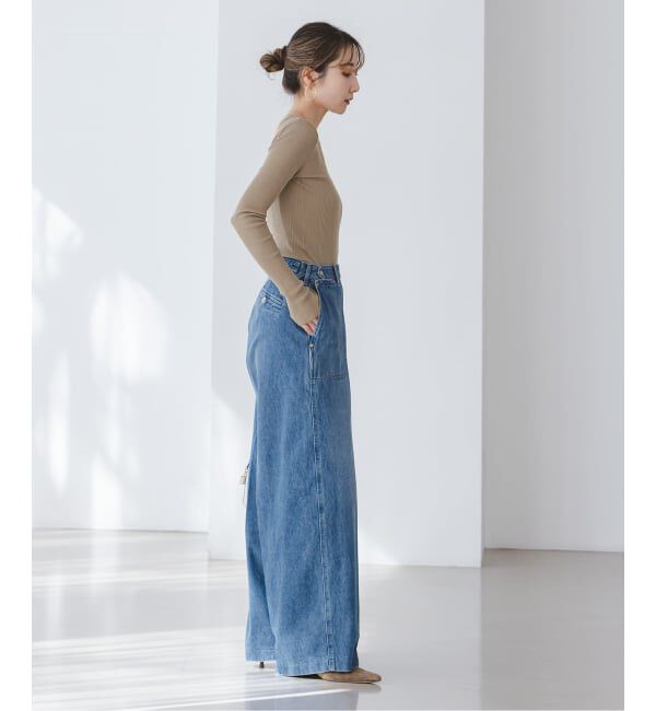 NOBLE「《NOBLE別注》SERGE/サージ W SIDE ZIP PANTS」|デニム|