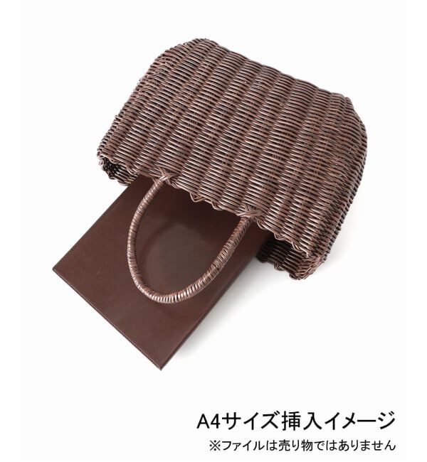 FRAMeWORK「LE VOYAGE EN PANIER PVC カゴバッグ」|トートバッグ|