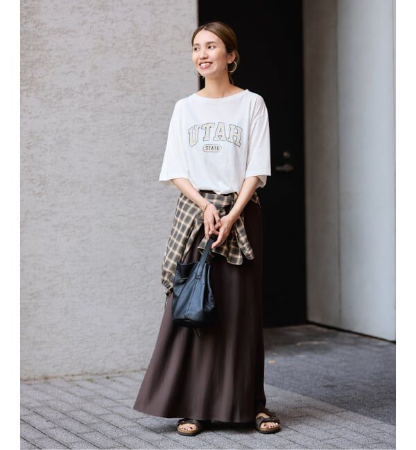 FRAMeWORK「≪予約≫ピグメント PRINT TEE」|Tシャツ・カットソー|