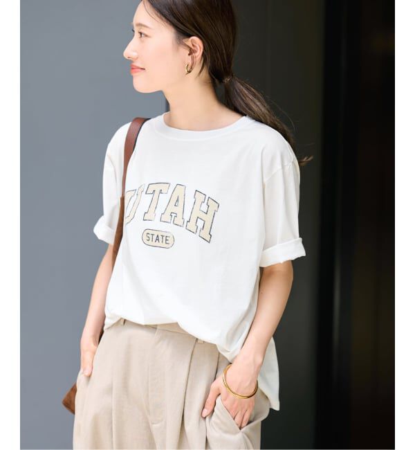 FRAMeWORK「≪予約≫ピグメント PRINT TEE」|Tシャツ・カットソー|