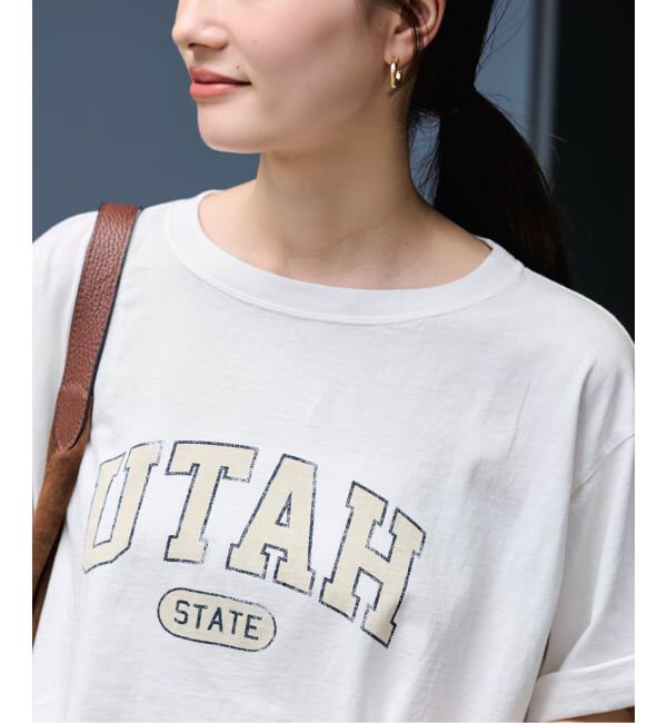 FRAMeWORK「≪予約≫ピグメント PRINT TEE」|Tシャツ・カットソー|