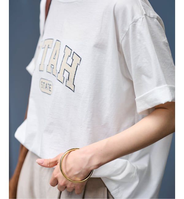 FRAMeWORK「≪予約≫ピグメント PRINT TEE」|Tシャツ・カットソー|