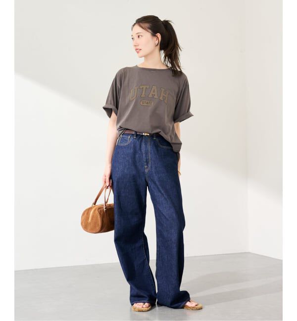 FRAMeWORK「≪予約≫ピグメント PRINT TEE」|Tシャツ・カットソー|