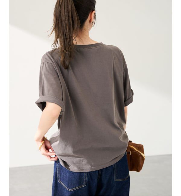 FRAMeWORK「≪予約≫ピグメント PRINT TEE」|Tシャツ・カットソー|