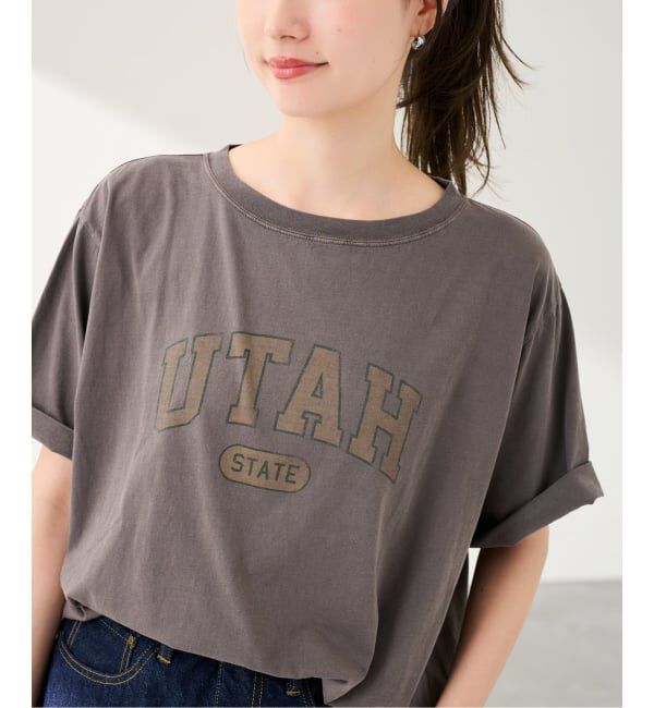 FRAMeWORK「≪予約≫ピグメント PRINT TEE」|Tシャツ・カットソー|