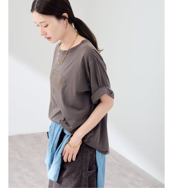 FRAMeWORK「≪予約≫ピグメント PRINT TEE」|Tシャツ・カットソー|