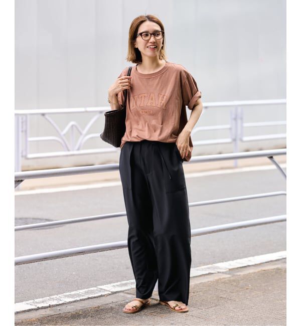 FRAMeWORK「≪予約≫ピグメント PRINT TEE」|Tシャツ・カットソー|