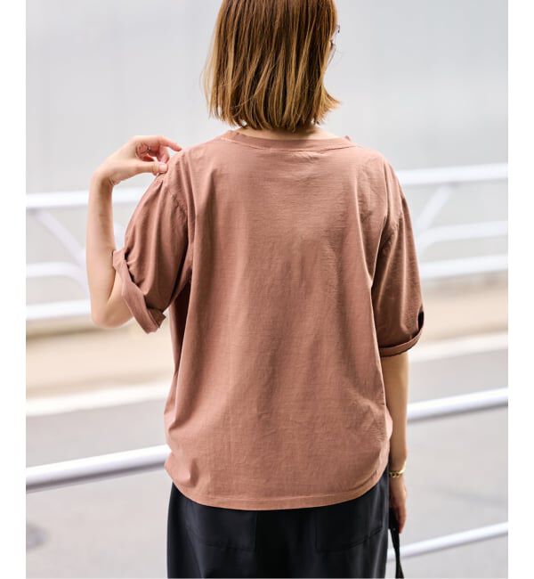 FRAMeWORK「≪予約≫ピグメント PRINT TEE」|Tシャツ・カットソー|