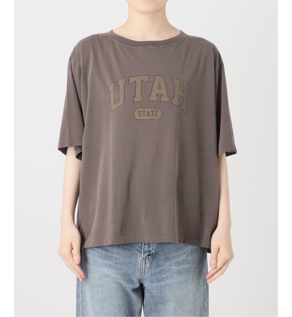 FRAMeWORK「≪予約≫ピグメント PRINT TEE」|Tシャツ・カットソー|