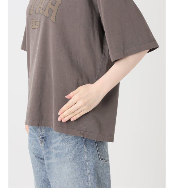 FRAMeWORK「≪予約≫ピグメント PRINT TEE」|Tシャツ・カットソー|