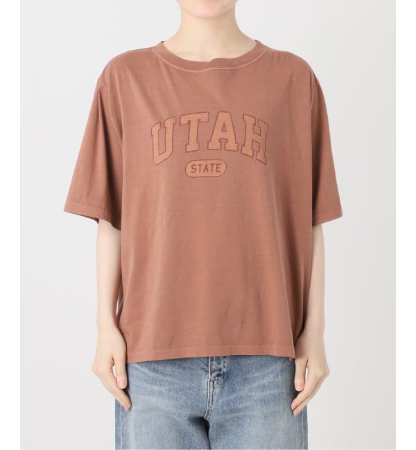 FRAMeWORK「≪予約≫ピグメント PRINT TEE」|Tシャツ・カットソー|