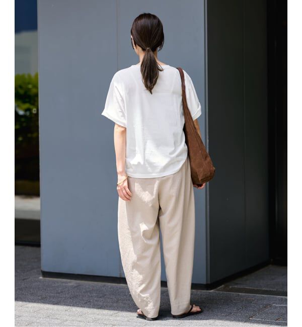 FRAMeWORK「≪予約≫ピグメント PRINT TEE」|Tシャツ・カットソー|