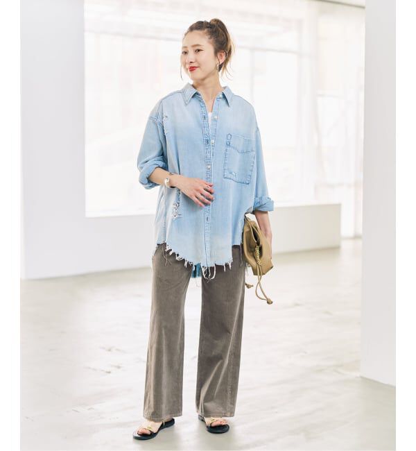 Spick and Span「《予約》ストレッチコーデュロイパンツ」|その他|