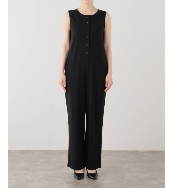 Spick and Span「フロントボタンサロペット」|オールインワン|