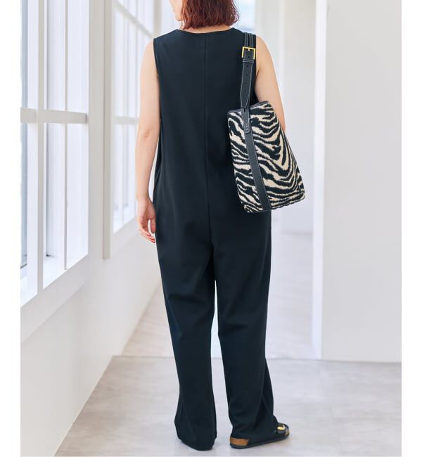 Spick and Span「フロントボタンサロペット」|オールインワン|