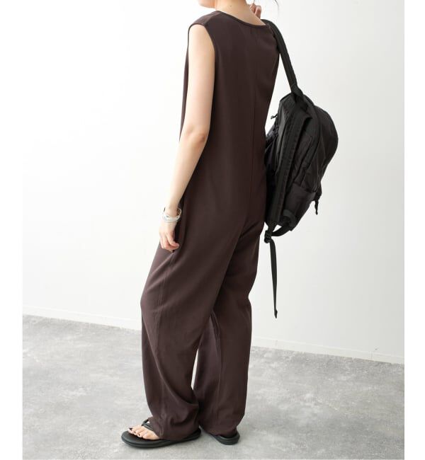 Spick and Span「フロントボタンサロペット」|オールインワン|