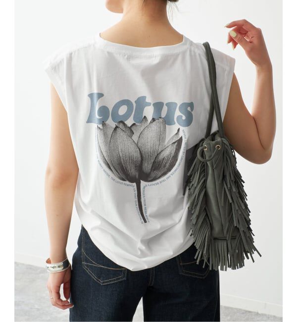 Spick and Span「Lotusスリーブレスプルオーバー」|Tシャツ・カットソー|ブルーベース