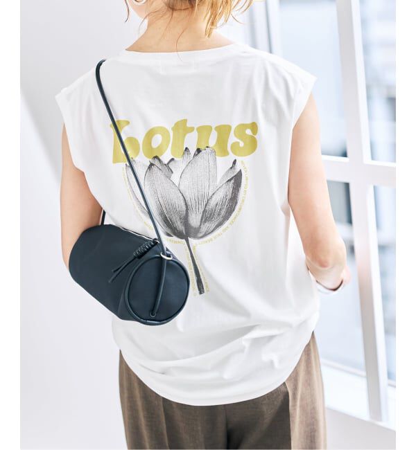 Spick and Span「Lotusスリーブレスプルオーバー」|Tシャツ・カットソー|