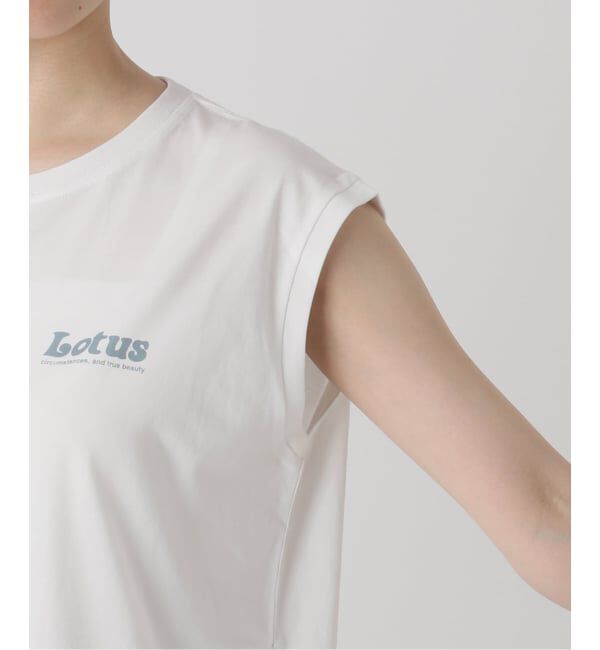 Spick and Span「Lotusスリーブレスプルオーバー」|Tシャツ・カットソー|