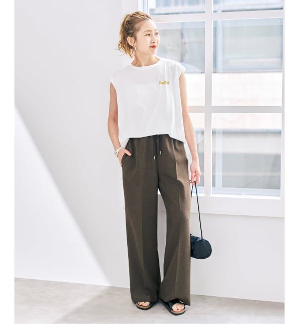 Spick and Span「Lotusスリーブレスプルオーバー」|Tシャツ・カットソー|