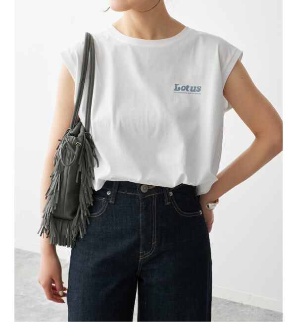 Spick and Span「Lotusスリーブレスプルオーバー」|Tシャツ・カットソー|