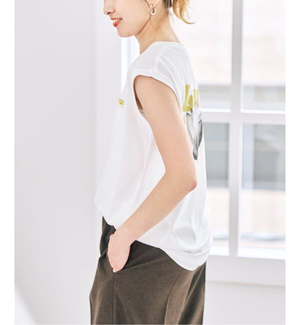 Spick and Span「Lotusスリーブレスプルオーバー」|Tシャツ・カットソー|