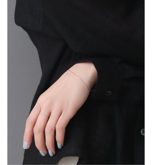 Lilas by Spick&Span「コンパクトチェーンブレス K10」|ブレスレット・バングル|