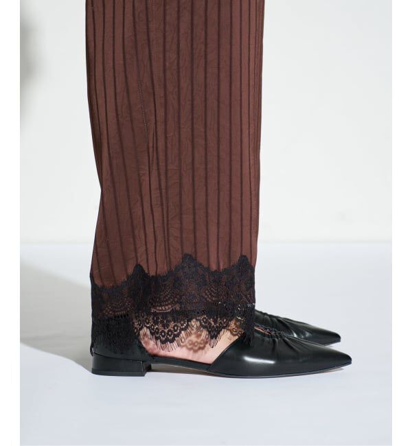 GRISE「《追加/WEB+一部店舗限定》GRISEレザーポインテッドギャザーセパレート」|その他|