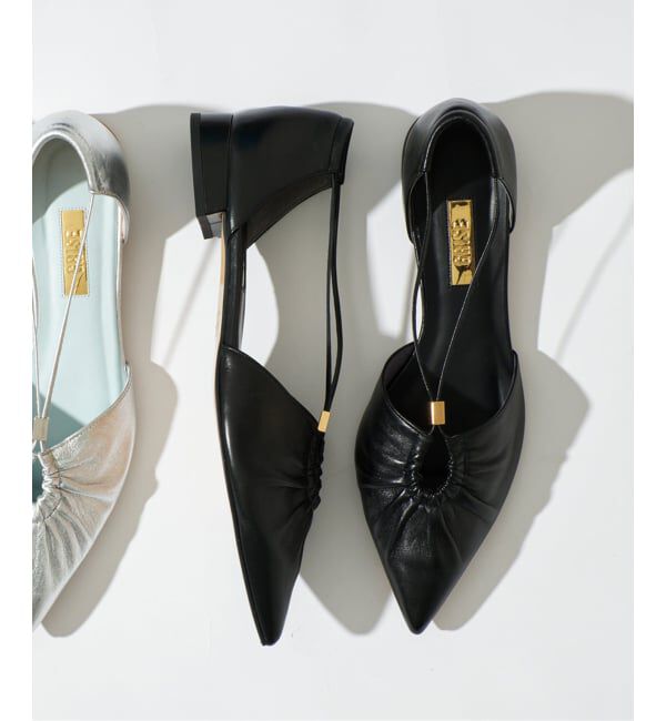 GRISE「《追加/WEB+一部店舗限定》GRISEレザーポインテッドギャザーセパレート」|その他|