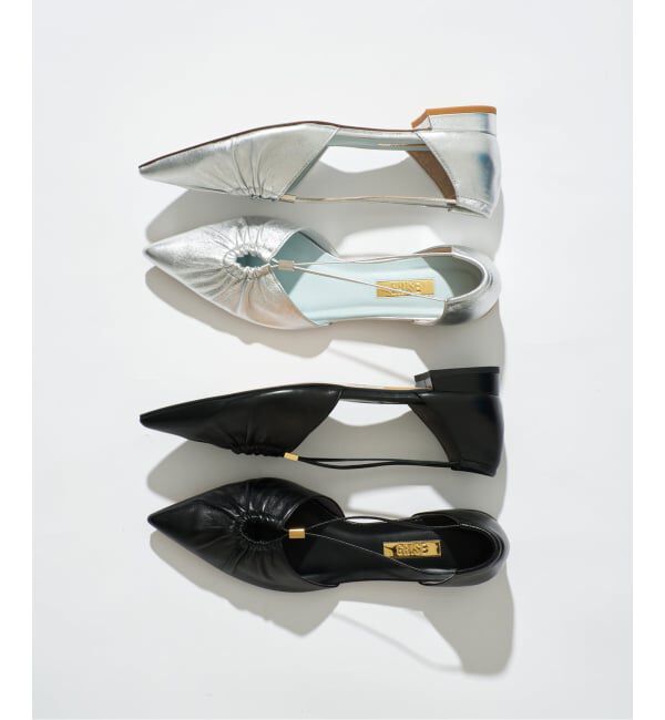 GRISE「《追加/WEB+一部店舗限定》GRISEレザーポインテッドギャザーセパレート」|その他|