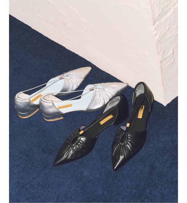 GRISE「《追加/WEB+一部店舗限定》GRISEレザーポインテッドギャザーセパレート」|その他|