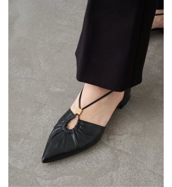GRISE「《追加/WEB+一部店舗限定》GRISEレザーポインテッドギャザーセパレート」|その他|