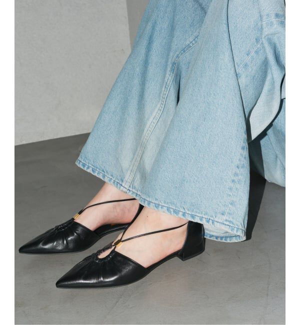 GRISE「《追加/WEB+一部店舗限定》GRISEレザーポインテッドギャザーセパレート」|その他|