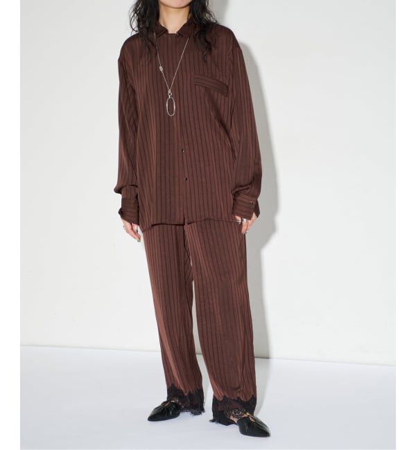GRISE「《追加/WEB+一部店舗限定》GRISEレザーポインテッドギャザーセパレート」|その他|
