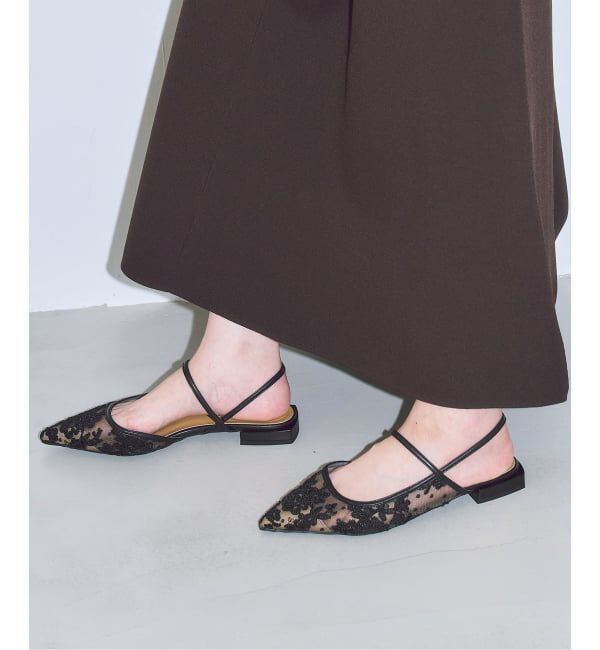 GRISE「《WEB+一部店舗限定》GRISEシアーストラップスリングバック」|その他|