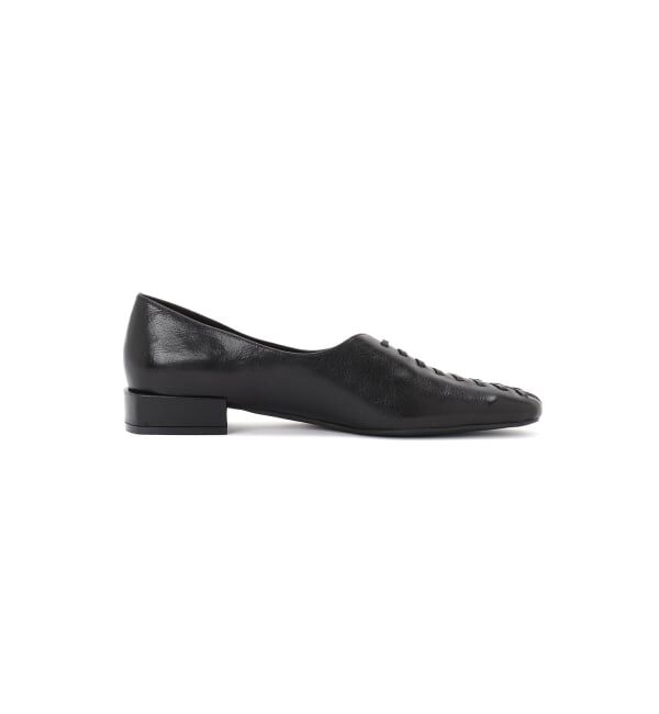 GRISE「《予約/WEB+一部店舗限定》GRISEレザースクエアBRAIDEDフラット」|その他|