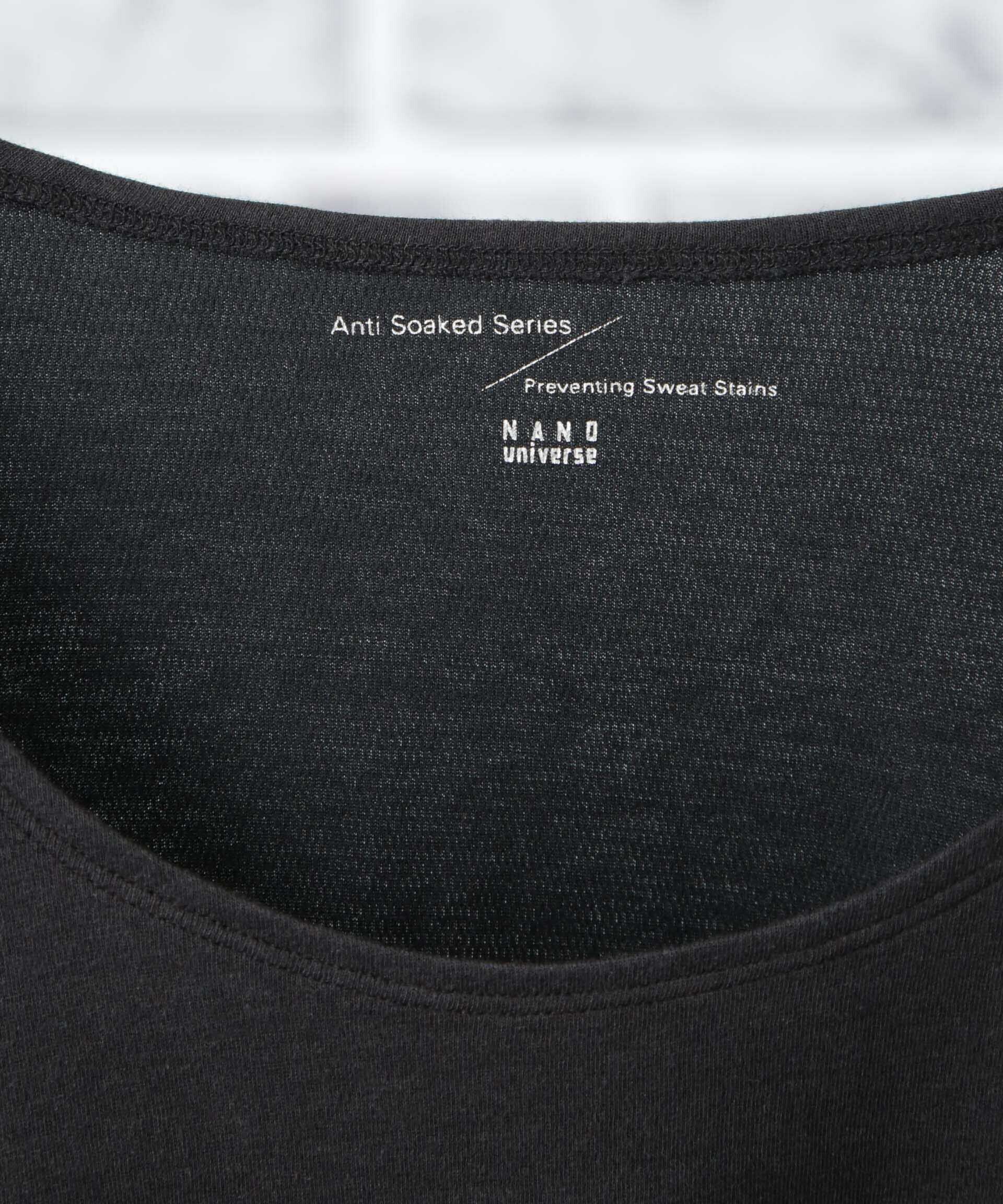 NANO universe「Anti Soaked(R)Plus インナーTシャツ 長袖」|Tシャツ・カットソー|