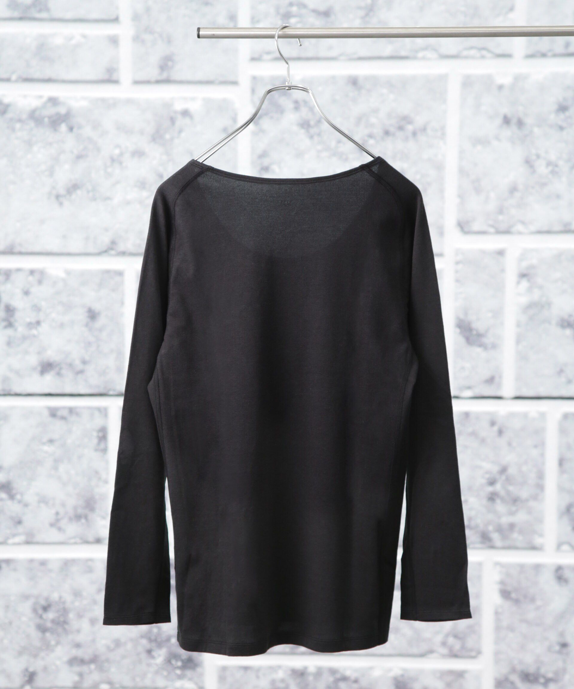 NANO universe「Anti Soaked(R)Plus インナーTシャツ 長袖」|Tシャツ・カットソー|