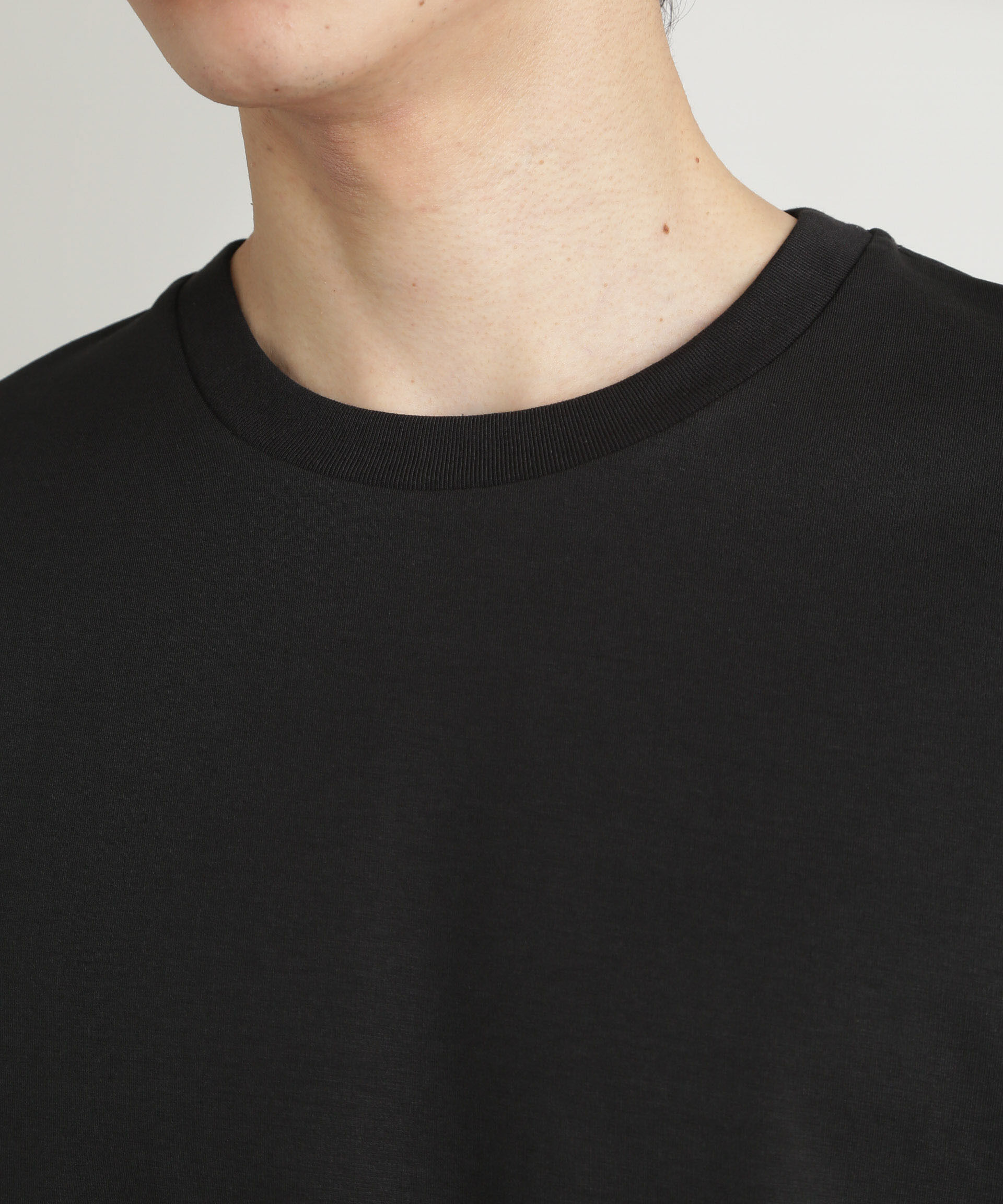 NANO universe「ダブルスムースクルーネックTシャツ 半袖」|Tシャツ・カットソー|