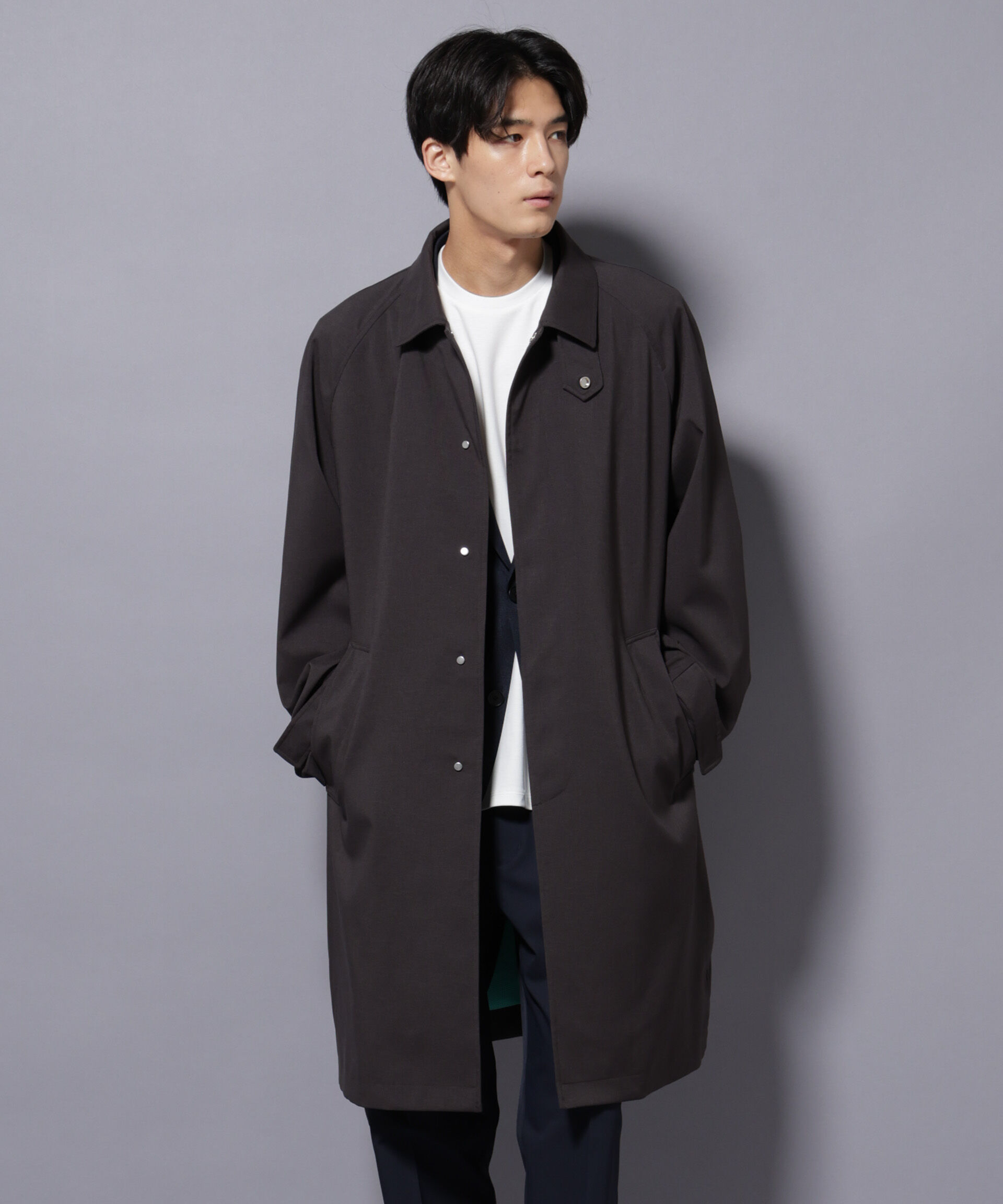 NANO universe「「RainComfortWear」ダントツ撥水透湿コーティングステンカラーコート」|その他|