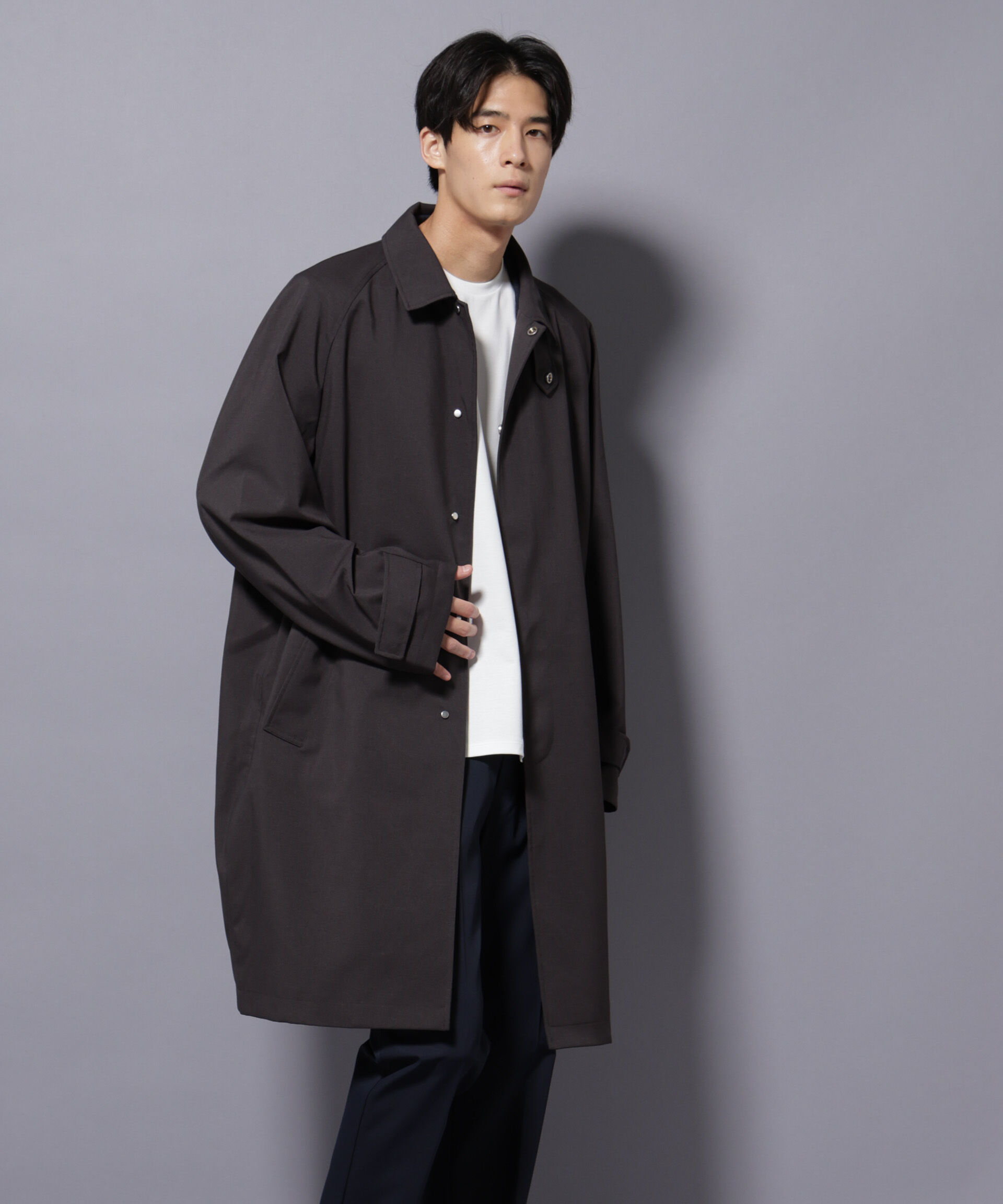 NANO universe「「RainComfortWear」ダントツ撥水透湿コーティングステンカラーコート」|その他|