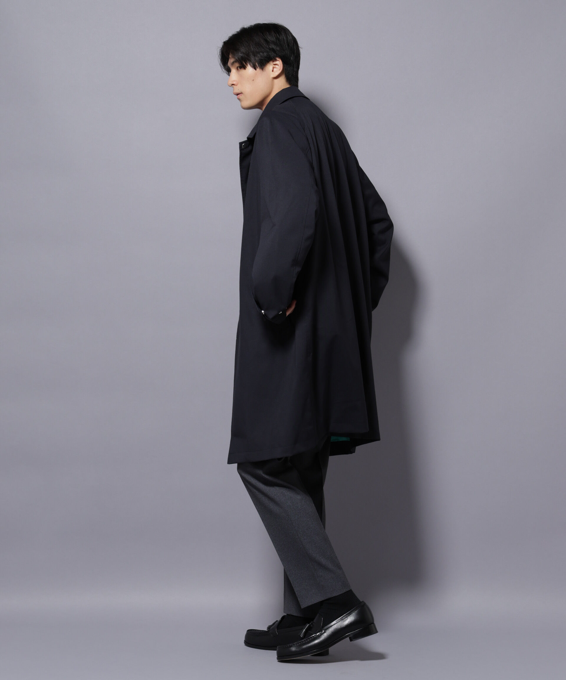 NANO universe「「RainComfortWear」ダントツ撥水透湿コーティングステンカラーコート」|その他|