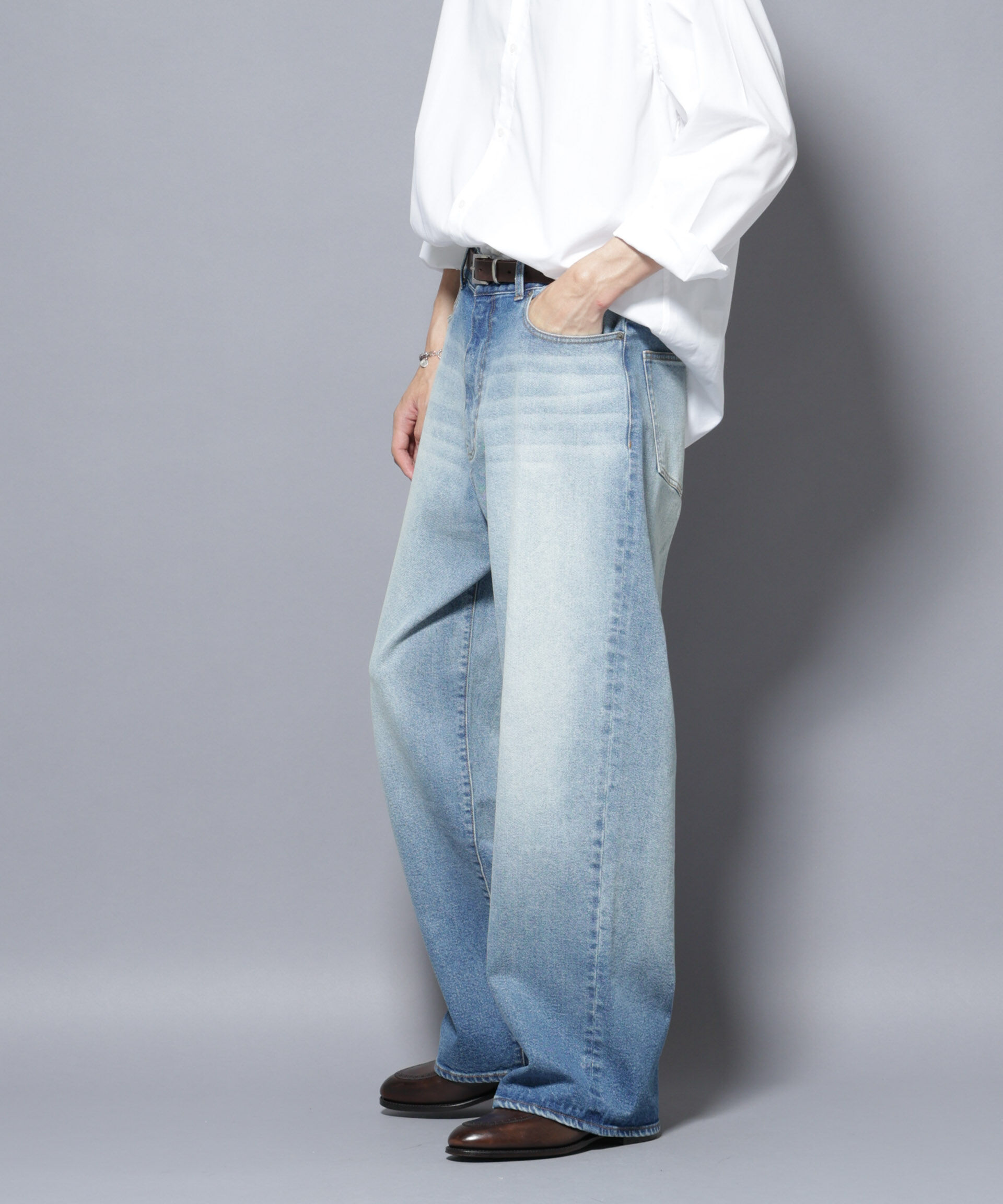 NANO universe「｢MC｣&rdquo;TIMELESS WARDROBE&rdquo; リラックスフィットデニム 252」|チノ|