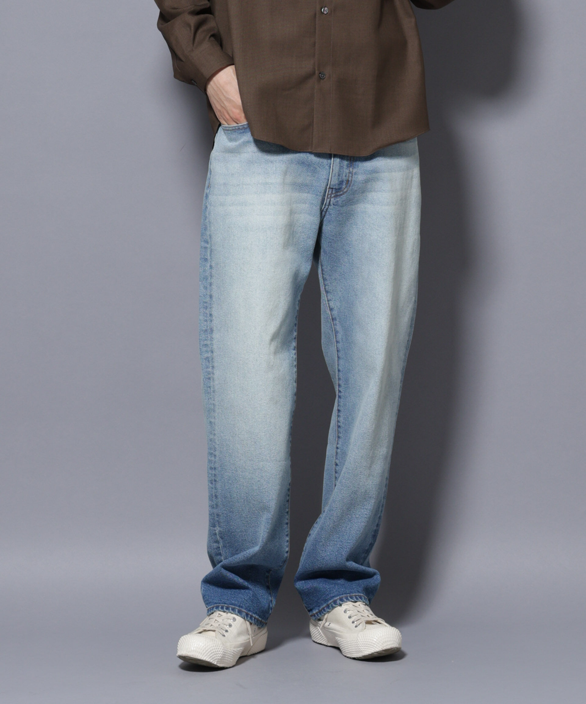 NANO universe「「MC」&rdquo;TIMELESS WARDROBE&rdquo; レギュラーフィットデニム 251」|チノ|