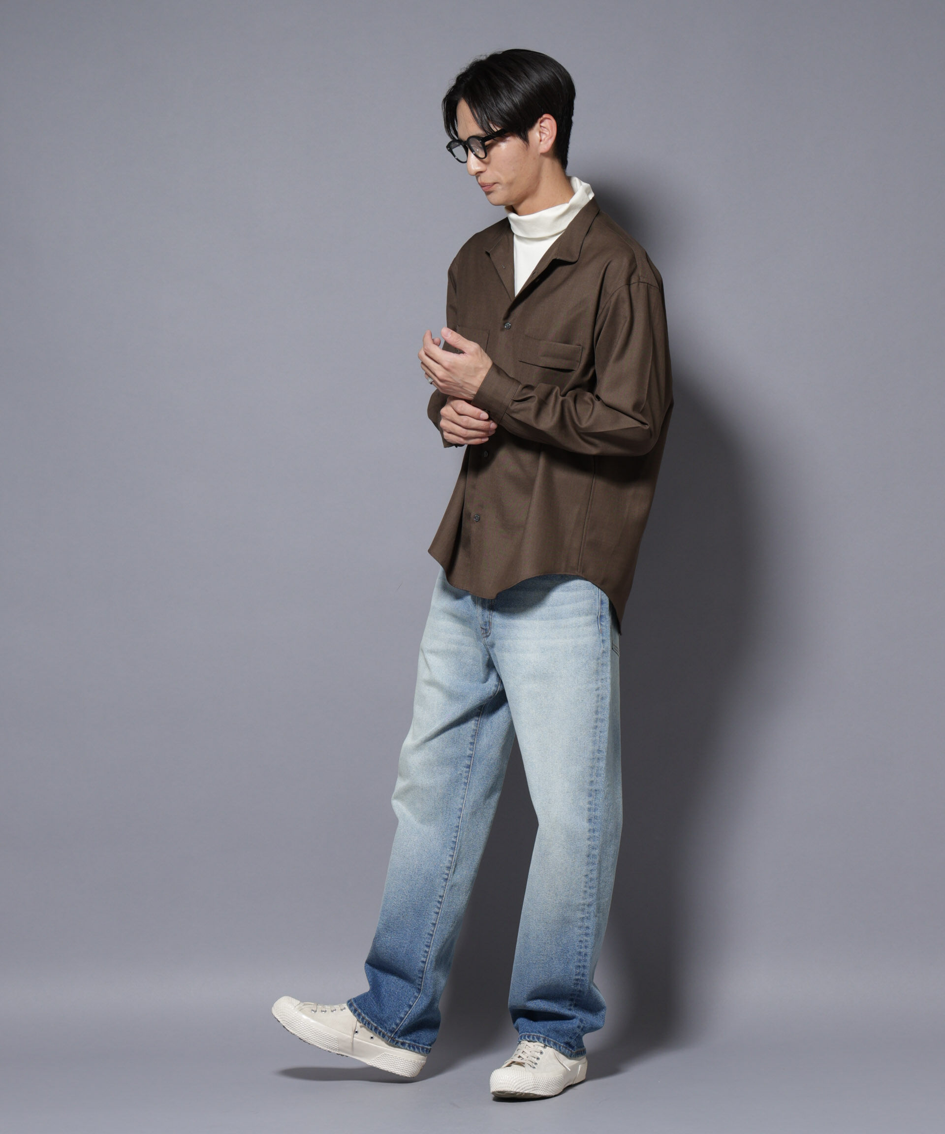 NANO universe「「MC」&rdquo;TIMELESS WARDROBE&rdquo; レギュラーフィットデニム 251」|チノ|