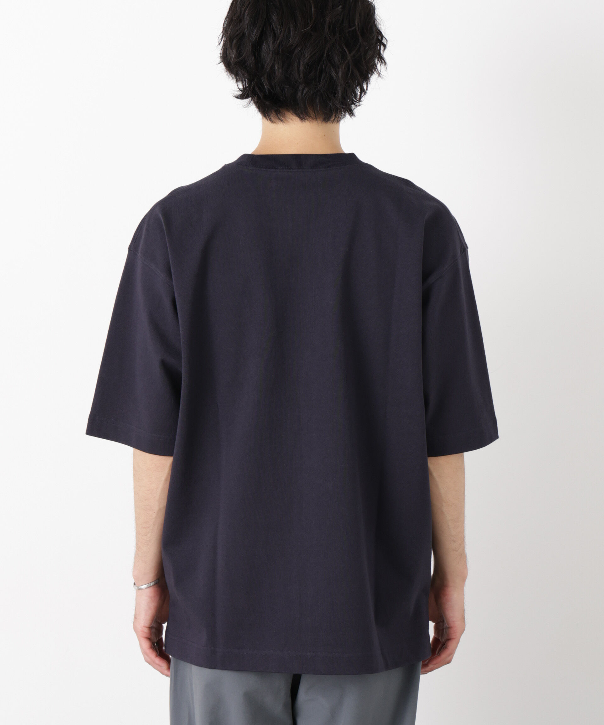 NANO universe「ヘビーウェイトカラーTシャツ 半袖」|Tシャツ・カットソー|