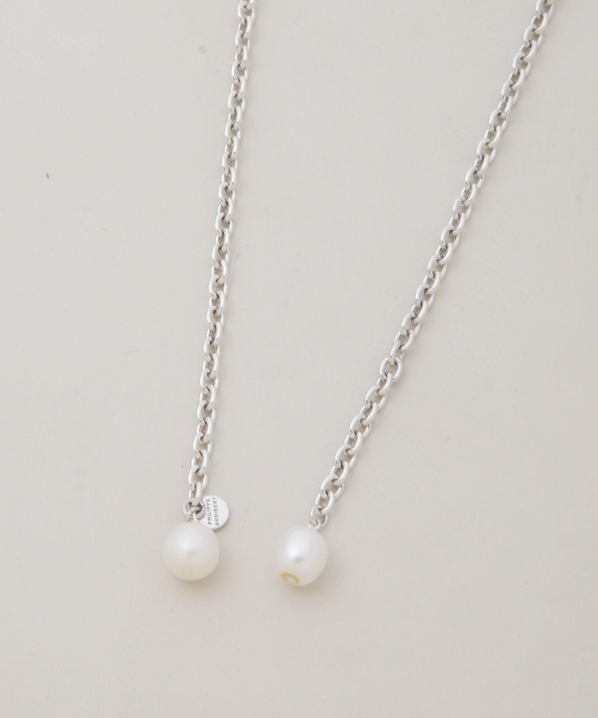 NANO universe「PHILIPPE AUDIBERT/Stow long necklace chain」|ネックレス|